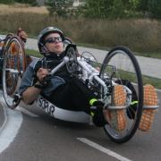 2016 will der querschnittsgelähmte Ronny Ziesmer bei den Paralympics im Rennrollstuhl antreten.