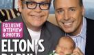 Elton John und sein Ehemann David Furnish sind Eltern: Am 25. Dezember 2010 brachte eine Leihmutter Zachary Jackson Levon Furnish-John in einer Klinik in Kalifornien zur Welt. Foto: dpa