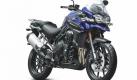 Bei der 137 PS starken Triumph Tiger Explorer soll schon knapp über der Leerlaufdrehzahl ein Drehmoment vom mehr als 100 Newtonmeter anliegen. Foto: dpa