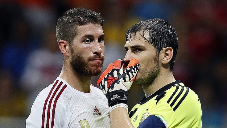 Gegen die Niederlande demontiert: Sergio Ramos und Iker Casillas sind die Gesichter der 1:5-Pleite.