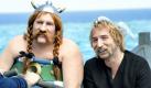 18. Oktober 2012: In der Comicverfilmung Asterix  Obelix - Im Auftrag ihrer Majestät, die in 3D gezeigt wird, schlüpfen Gérard Depardieu und Edouard Baer in die Rollen der Titelfiguren, um Asterix' Cousin beim Kampf seines britannischen Dorfes gegen die Römer zu helfen. Foto: Concorde Filmverleih GmbH
