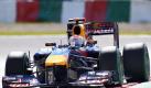Sebastian Vettel hat sich im Formel-1-Titelrennen eindrucksvoll zurückgemeldet. Der Red-Bull-Pilot triumphierte beim Großen Preis von Japan und konnte dadurch den Rückstand auf seinen Teamkollegen Mark Webber verkürzen. Der Australier belegte den zweiten Platz. Foto: dpa
