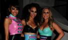 Für einen Auftritt im Londoner G-A-Y Club zwängten sich die Sugababes in hautenge Latexklamotten. Auch wenn der Auftritt erst ein Uhr nachts stattfand, so war das Publikum doch sofort hellwach.
  Foto: dapd