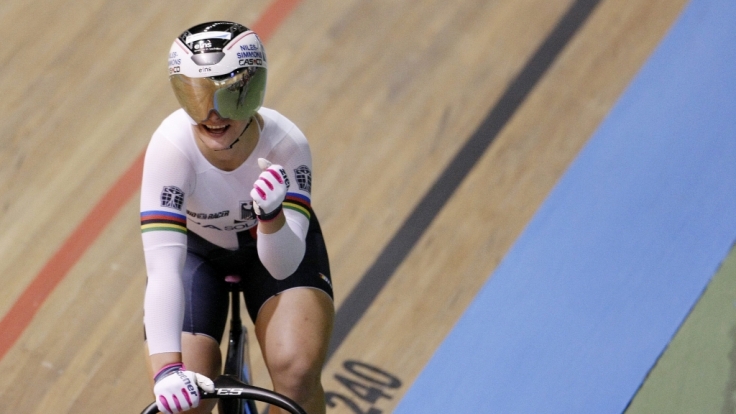 Nach dem Unfall 2009: Kristina Vogel holte bei den Weltmeisterschaften 2014 in Kolumbien Gold.