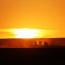 Sonnenuntergang in Afghanistan (Foto)