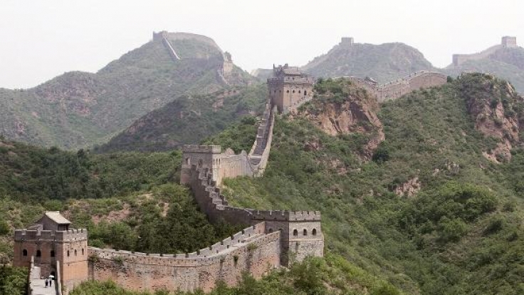 Die Chinesische Mauer verschwindet mehr und mehr.