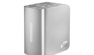 Western Digital brachte mit günstigen Preisen und gefälligem Design die externen Platten in 3,5 Zoll quasi unters Volk. My Book heißt die erfolgreiche Serie - hier in der Variante für zwei integrierte Festplatten zur Datensicherung.
 Foto: Western Digital