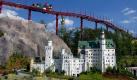 Ebenso im Miniland zu finden ist der originalgetreue Nachbau des Märchenschlosses von König Ludwig II.: Schloss Neuschwanstein. Foto: Legoland Deutschland