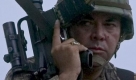 Ein Soldat in Tegucigalpa, der Hauptstadt Honduras', nahe der brasilianischen Botschaft:Die Lage in dem mittelamerikanischen Land ist angespannt seit der gestützte Präsident Manuel Zelaya zurückgekehrt ist. Es gab bei Auseinandersetzungen mit der Polizei bereits einen Toten. Foto: dpa