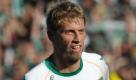 Fußball Bundesliga, Werder Bremen - TSG 1899 Hoffenheim am Samstag (27.09.2008) im Weser Stadion in Bremen. Der Bremer Aaron Hunt jubelt über sein Tor zum 4:1. Foto: Carmen Jaspersen dpa/lni (Achtung Sperrfrist! Die DFL erlaubt die Weiterverwertung der Bilder im IPTV, Mobilfunk und durch sonstige neue Technologien erst zwei Stunden nach Spielende. Die Publikation und Weiterverwertung im Internet ist während des Spiels auf insgesamt sechs Bilder pro Spiel begrenzt.) +++(c) dpa - Bildfunk+++
 Foto: dpa
