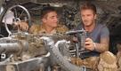 David Beckham hat die britischen Soldaten in Afghanistan besucht. Wie es sich anfühlt, Blei statt Bälle zu schießen, durfte er dort auch erfahren.
 Foto: ap