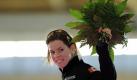 Christine Nesbitt konnte beim Weltcup in Berlin zwei Siege verbuchen. Foto: Sören Stache Foto: dpa