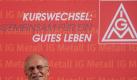 Der IG-Metall-Vorsitzende Berthold Huber. Foto: Uwe Anspach Foto: dpa
