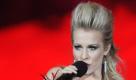 Die britische Sängerin Natasha Bedingfield war einer der zahlreichen Show-Acts. Neben ihr traten unter anderem Holly Johnson (Frankie goes to Hollywood) und die österreichische ESC-Teilnehmerin Nadine Beiler auf. Foto: dpa
