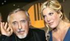 Die US- Schauspieler Tori Spelling und Dennis Hopper sind am Freitag (29.09.2007) in München Ehrengäste bei der Feier zum ersten Geburtstag des Film-Fernsehsenders 'Das Vierte'. Foto: Ursula Düren dpa/lby +++(c) dpa - Bildfunk+++ Foto: dpa