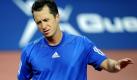 Phillip Kohlschreiber ist in Delray Beach im Viertelfinale gegen den Israeli Dudi Sela ausgeschieden. Foto: Miguel Tona Foto: dpa