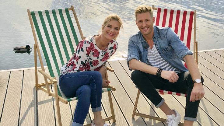 Uta Bresan und Maximilian Arland geben den Startschuss für den