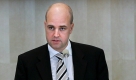 Swedish Prime Minister Fredrik Reinfeldt presents the Statement of Government Policy during the official ceremony to mark the opening of the new parliamentary year at the Swedish parliament 'Riksdagen' in Stockholm, Sweden, 18 September 2007.
 Foto: dpa