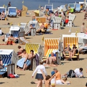 Heiße Ostern mit Flip-Flop-Temperaturen (Foto)
