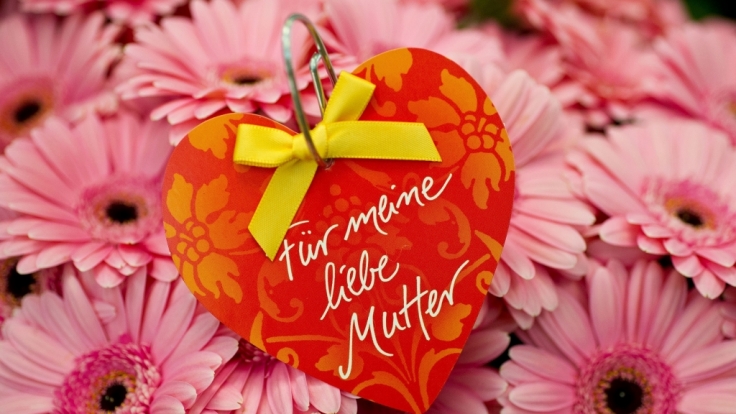 Mutti ist die Beste: Am 10. Mai ist Muttertag.