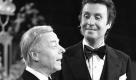 Der Entertainer und Showmaster Peter Alexander ist tot. Er starb im Alter von 84 Jahren in seiner Heimat Österreich. Auf dem Foto: Peter Alexander (rechts) mit dem deutschen Schauspieler Heinz Rühmann bei der Show Herz ist Trumpf in Köln.
 Foto: ddp