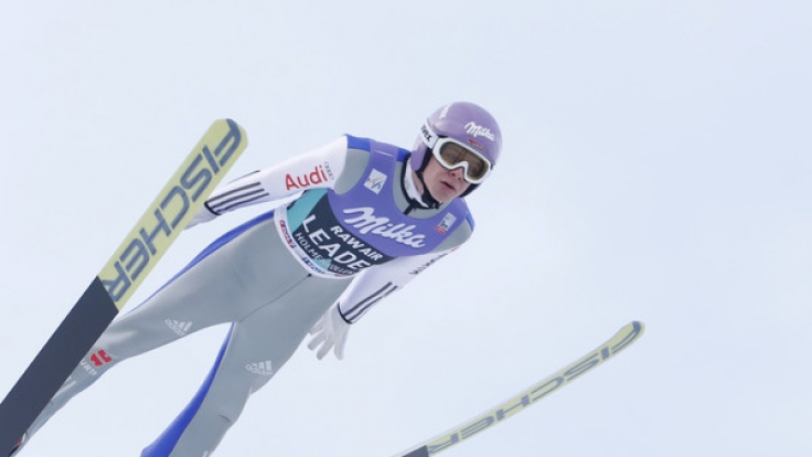 Bei Ski-Alpin-Weltcup in Oslo ging 2017 auch Andreas Wellinger für das deutsche Team an den Start.