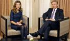 Im Regent Hotel traf Letizia auf Klaus Wowereit, Berlins Regierenden Bürgermeister. Foto: dpa