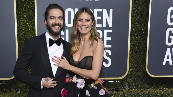 Wollte Heidi Klum mit dem Kleid etwas kaschieren?