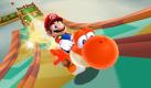 War der nicht eben noch grün? Richtig. Doch wie Mario auch kann Yoshi spezielle Fähigkeiten einsammeln und nutzen. Foto: Nintendo