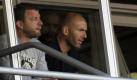 Zinedine Zidane, Frankreichs früherer Kapitän mit algerischen Wurzeln, sah ein schwaches Spiel beider Teams. Foto: ap