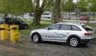 Das Auto meldet sich per Wlan an der Zapfsäule beziehungsweise der Schranke an. Die Kreditkarte des Fahrers ist im System hinterlegt. Foto: pi