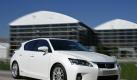 Belegt Platz eins der umweltfreundlichsten Autos auf der VCD-Umweltliste: der Lexus-Kompaktwagen CT 200h mit Hybrid-Antrieb. (Bild: Lexus) Foto: dpa