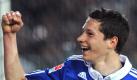 Der Schalker Julian Draxler erzielte in der 2. Minute das 1:0 gegen Montenegro. Foto: Marcus Brandt Foto: dpa