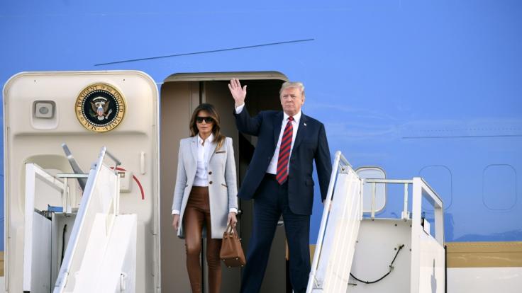 Hält sich Melania Trump etwa nur wegen einer Drohung ihres Mannes im Hintergrund?