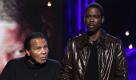 Der ehemalige Boxer Muhammad Ali und Comedian Chris Rock.
 Foto: ap