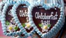 Wer sich mit Freude statt mit schwerem Kopf an die Wiesn 2011 greift zum Lebkuchenherz. Foto: dapd