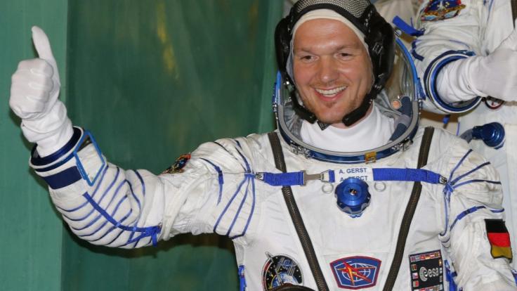 Alexander Gerst 2014 vor dem Flug zur ISS: Am 6. Juni 2018 startet der deutsche Astronaut zum zweiten Mal ins All.