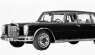 Mercedes Benz bringt 1963 ein neues Flagschiff mit zur IAA - den Mercedes 600. Der schafft 200 km/h und ist für die stolze Summe von 49.000 Mark zu haben. Foto: press-inform