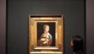 Leonardos Gemälde «Dame mit dem Hermelin» in der National Gallery. Foto: Lewis Whyld Foto: dpa