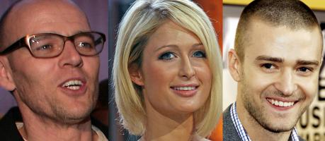  Wie gr&uuml;n sind Thomas D, Paris Hilton und Justin Timberlake (v.l.) wirklich? (Foto)