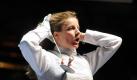 Carolin Golubytskyi ist zum dritten Mal in Folge Florettmeisterin. Foto: Orietta Scardino Foto: dpa