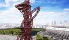 Das computergenerierte Bild zeigt den Olympischen Park für die Spiele 2012. Der futuristisch anmutende Turm mit dem Namen ArcelorMittal Orbit soll eine der Touristenattraktionen werden. Foto: dapd