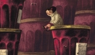 Seine Figuren scheinen von einer großen Traurigkeit geprägt zu sein. Cerise Griotte erschien im März 2006 und ist nur auf Französisch erhältlich. Foto: Benjamin Lacombe