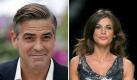 Er wird doch wohl nicht? George Clooney (49) hat mit seiner Freundin Elisabetta Canalis (32) deren Eltern auf Sardinien besucht. Der ewige Junggeselle im Hafen der Ehe? Die beiden scheinen so glücklich, dass nichts mehr ausgeschlossen ist. Foto: news.de-Montage/dpa
