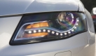 Schnheit im Auge des Betrachters:Die geschwungenen LED-Tagfahrleuchten des Audi sind schon von Weitem markant. Foto: news.de