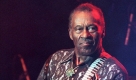 Wenn er live spielt , hat Chuck Berry zwei besondere Angewohnheiten:Erstens bringt er meist keine eigene Band mit, sondern spielt mit Musikern, die schon vor Ort sind und setzt voraus, dass sie seine Songs spielen können. Zweitens lässt er sich die Gage immer im Voraus bezahlen - und zwar in bar. Denn oft wurde er in seiner Karriere um Geld geprellt. Foto: dpa