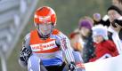 Geschafft: Tatjana Hüfner jubelt im Ziel. Sie setzte sich beim Rennrodeln im thüringischen Oberhof gegen Natalie Geisenberger und Anke Wischnewski durch. Foto: dapd