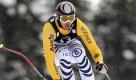 Tobias Stechert beim Abfahrtstraining in Lake Louise. Durch einen Kreuzbandriss ist für Stechert die Olympia-Saison vorbei. Foto: dpa