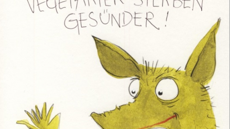 Vegetarier sterben auch, nur eben gesünder!