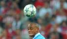 ManCitys Vincent Kompany erzielte den Treffer des Tages gegen den Stadtrivalen ManUnited. Foto: Tobias Hase Foto: dpa